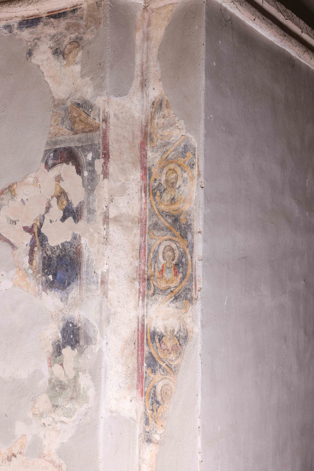 Fresco in the Church of the Holy Trinity at Manasija Monastery