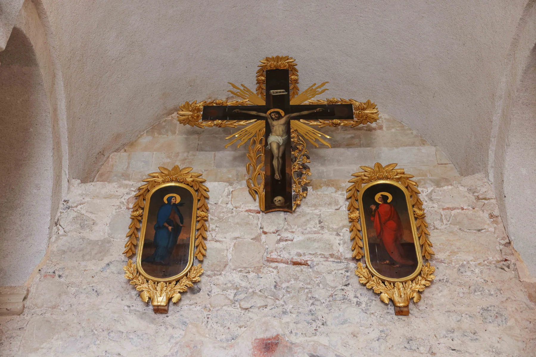 Cross with icons - Manasija Monastery